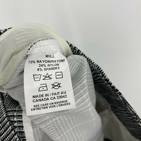 Margaret M Pants Glen Plaid Slimming Zip - Picture 6 of 7